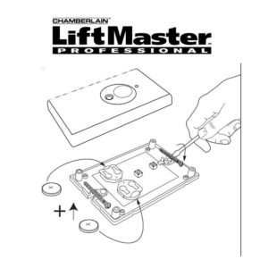 Thumbnail -  Illustrasjon for 128LM 2-kanal fjernstyring med ‘rolling code‘, 433MHz