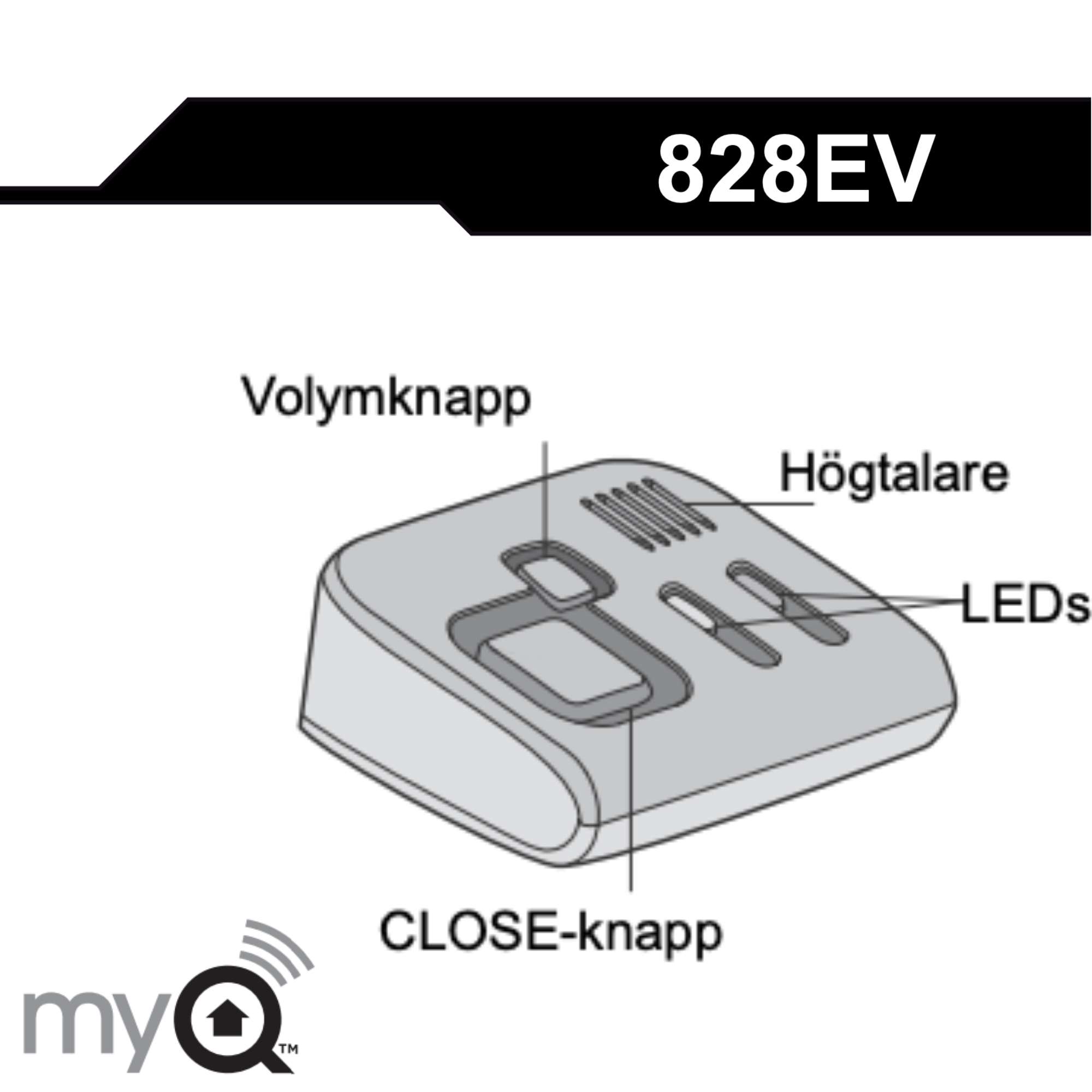 Manual for Garage Door Monitor 828EV